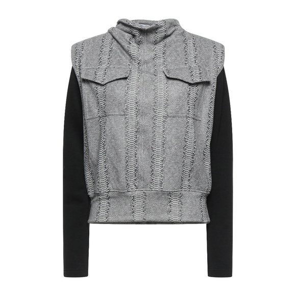 Jijil Sweaters - JIJIL long sleeves Sweatshirt snakeskin print with multipockets